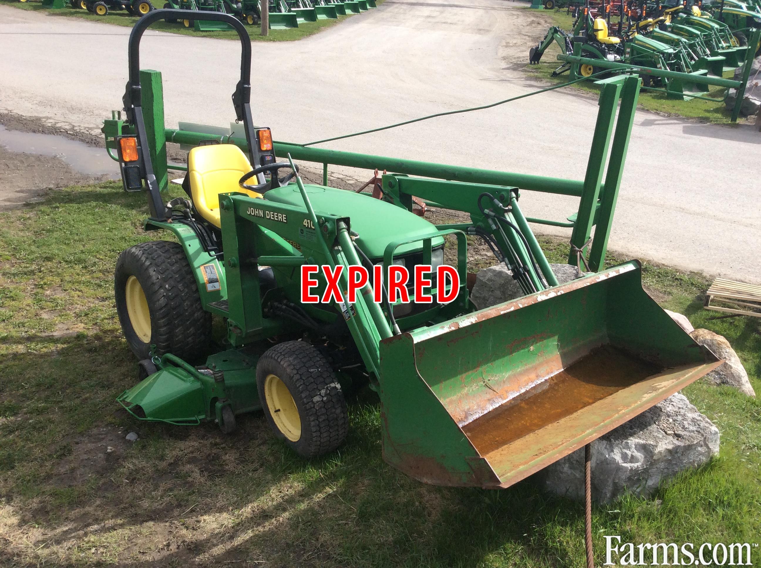 John Deere Tractor Compact For Sale Farms