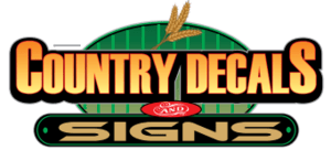 Country Decals & Signs