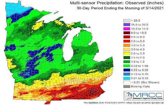 Multi-sensor precipitation estimates