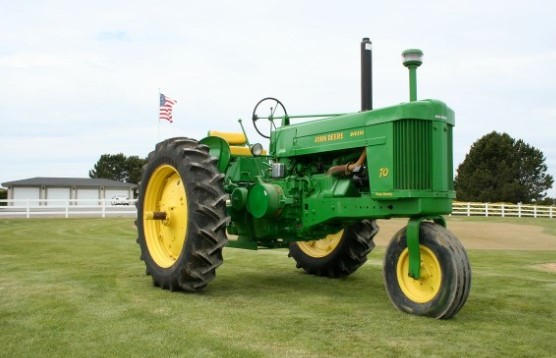 row-crop tractor