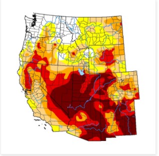 Drought Conditions in SW US 