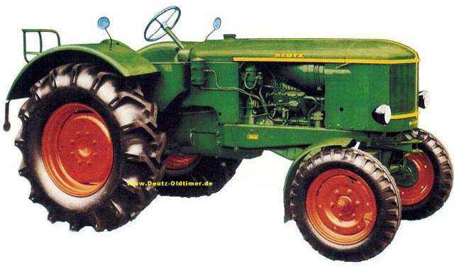 1957 Deutz F4L514 tractor