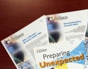 There are many disaster preparation and recovery materials