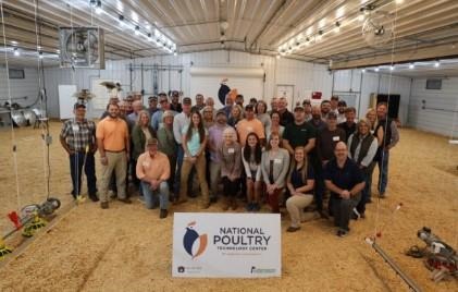 Poultry farmers from across the state of Alabama gathered in Auburn Oct. 25 for a Poultry Producers meeting. The event was hosted by the Alabama Farmers Federation, Alabama Poultry and Egg Association and National Poultry Technology Center.