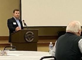 Clemson Extension Service corn and soybean specialist Michael Plumblee reports corn and soybean yields are expected to be up from last year.