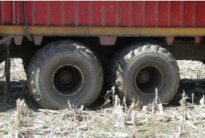 Flotation tires allow you to decrease tire pressure while carrying the same load.
