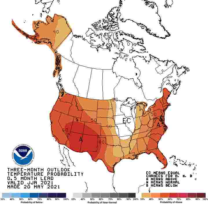 Climate Prediction Center Releases Summer Outlook