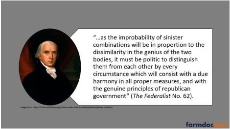 Figure 1. Madison on the Double Majority, The Federalist No. 62