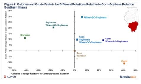 Crop and Rotational Impacts on Total Energy and Protein Production