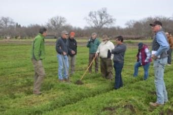 CID Project farmer group meeting in cover crop field of Scott and Brian Park of Park Farming