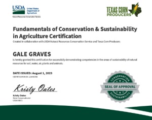 The Fundamentals of Conservation & Sustainability in Agriculture Certification prepares earners for a meaningful and important career of conserving our environment and natural resources through sustainable agricultural practices that will help feed the growing world.