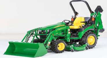 John Deere 2025R Compact Tractor is Redesigned for Model Year 2017