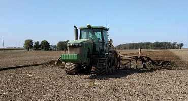 Application Of Manure To Newly Planted Wheat Fields