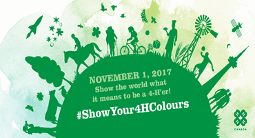 Wearing green to celebrate 4-H across Canada