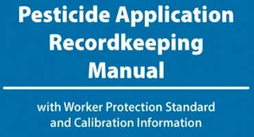 New Pesticide Application Record Keeping Manual Available