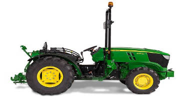 Maintaining Orchards and Vineyards With the John Deere 5075GL
