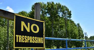 How to protect your property from trespassers
