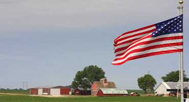 U.S. farmers celebrate their nation