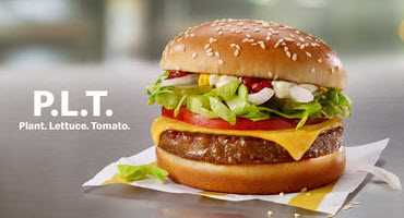 McDonald’s introduces plant-based burger