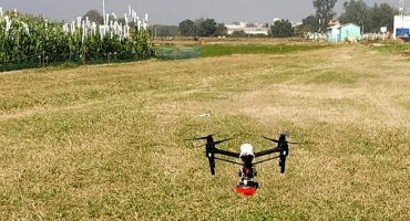 Laying the ground for drone-based technologies to support development of climate-ready crops