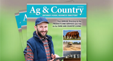 Ag & Country 2020 Directory arriving in (Ontario) mailboxes now