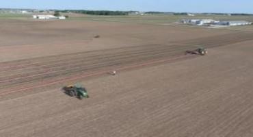 Side-dressing Manure into Corn