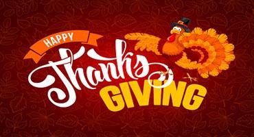 Giving thanks ahead of Thanksgiving
