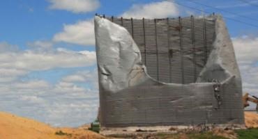 Inspecting Grain Bins After a Windstorm