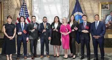 Fourteen New Agricultural Officers Sworn into Foreign Service