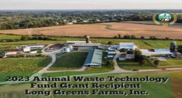 Department Awards $1.5 Million Animal Waste Technology Grant to Cecil County Dairy Farm