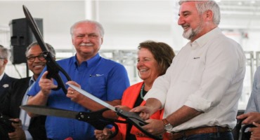 State Officials Cut the Ribbon on $50 Million Swine Barn at Indiana State Fairgrounds
