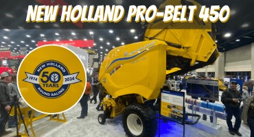New Holland ProBelt 450 Built for Intelligent Baling