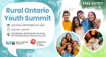 The inaugural Rural Ontario Youth Summit