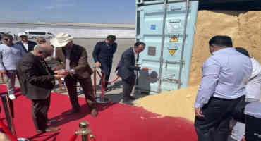 U.S. Ambassador Jonathan Henick Welcomes First Commercial Shipment of U.S. Soybean Meal to Uzbekistan