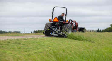 Ignite Attachments Showcases Sickle Bar Mower for Compact Tractors