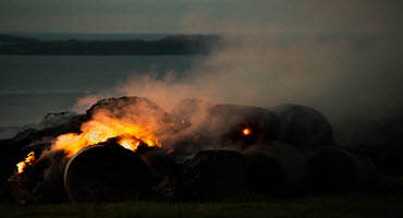 Sask. RCMP lay charges in hay bale arson investigation