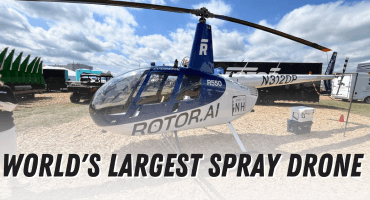 Introducing the World’s Largest Spray Drone