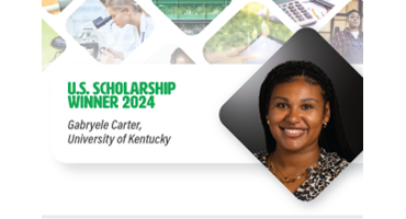 AgCareers awards $1,000 scholarship to student leader