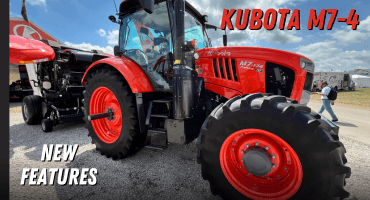 Kubota M7-4 Series Enhances Farm Productivity and Efficiency