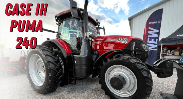 Case IH Puma 240 Enhanced with New Powershift Transmission