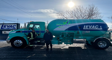 First railcar of renewable propane for Propane Levac arrives