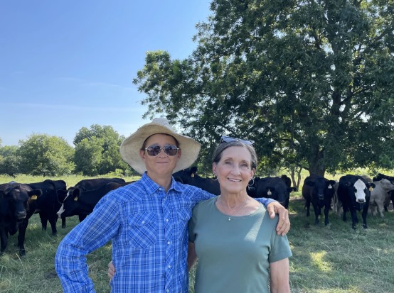 “You can't sit and watch (black vultures) 24 hours a day,” said Oklahoma livestock producer Beth Little (pictured right; Little's son, Yancy Paul, is pictured left). “I mean it got so bad I’m thinking about putting cameras up so we could watch the birds. That's almost insanity that we have to worry about that.” 
