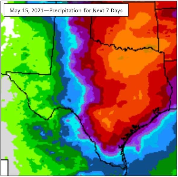 Texas Rain 5-15-21