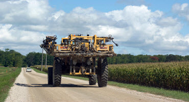 5. Larger farm equipment allowed on Penn. roads