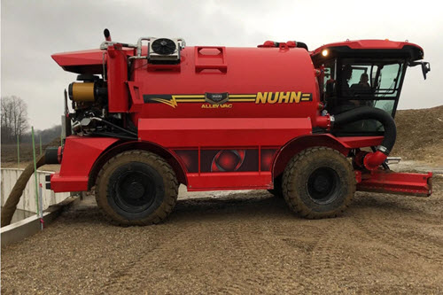 4) Nuhn''s latest Self-Propelled Alley Vac