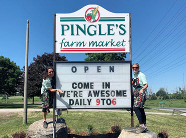 Pingle''s Farm Market — Hampton, Ont.