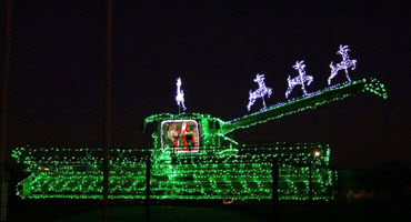 Reindeer and John Deere