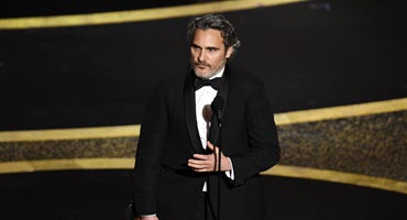 4) Joaquin Phoenix targets dairy industry in Oscars speech
