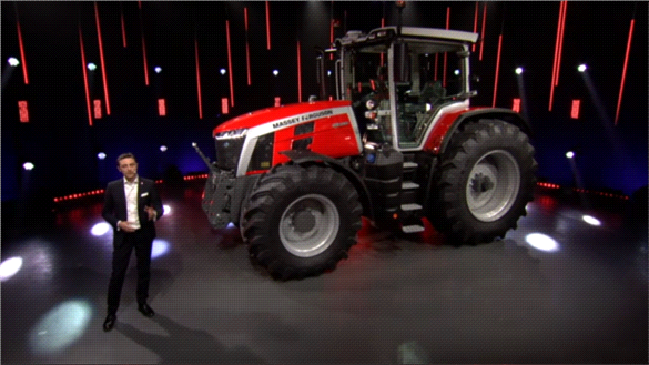 2) Massey Ferguson introduces new tractor line