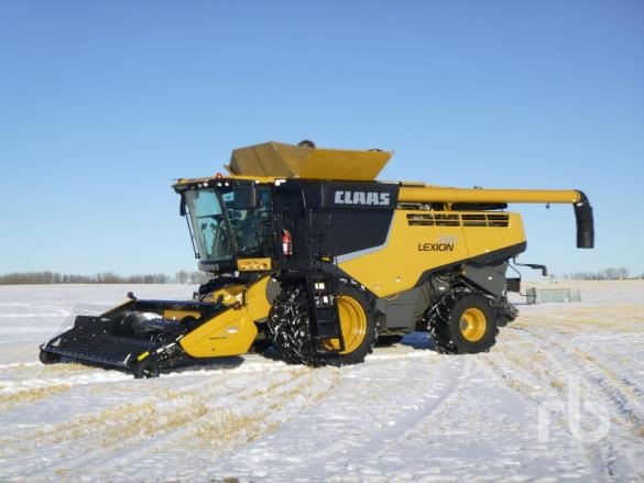 CLAAS combine